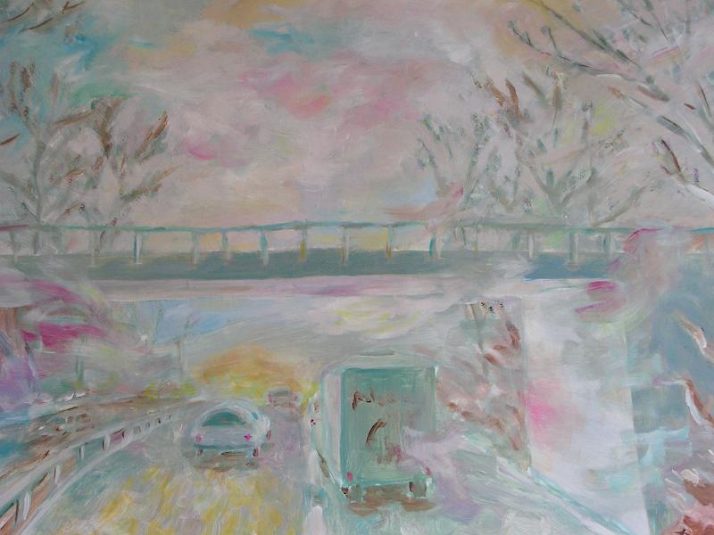 Autobahnnebel, 2007, Acryl-Wachskarton, 90x66.JPG